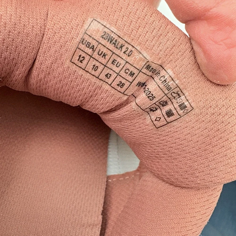 Womens Vionic 23Walk 2.0 Cream/sand Suede Walking Shoes Sneakers Size 12 Support - Picture 11 of 11